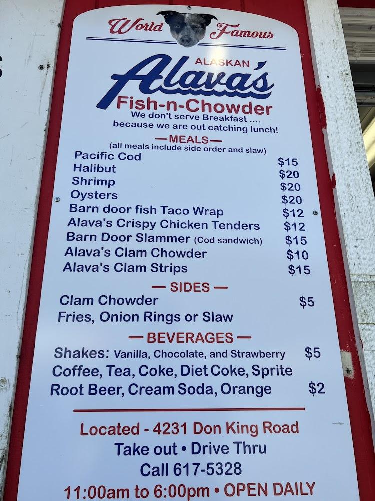 Alava's Fish-n-Chowder Fries